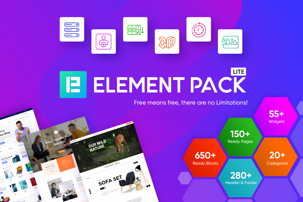 Element Pack Addon for Elementor