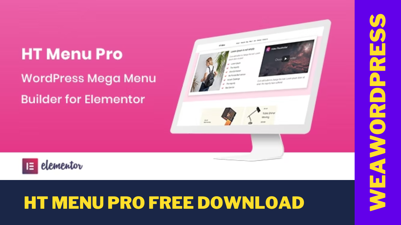 HT Menu Pro Free Download