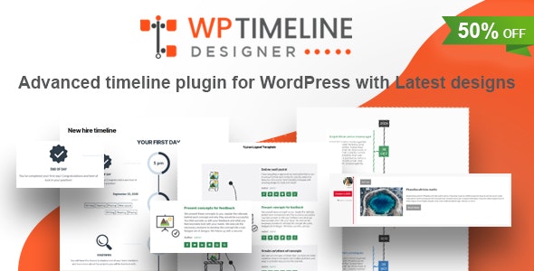 WP Timeline Designer Pro v1.4.3 Free Download