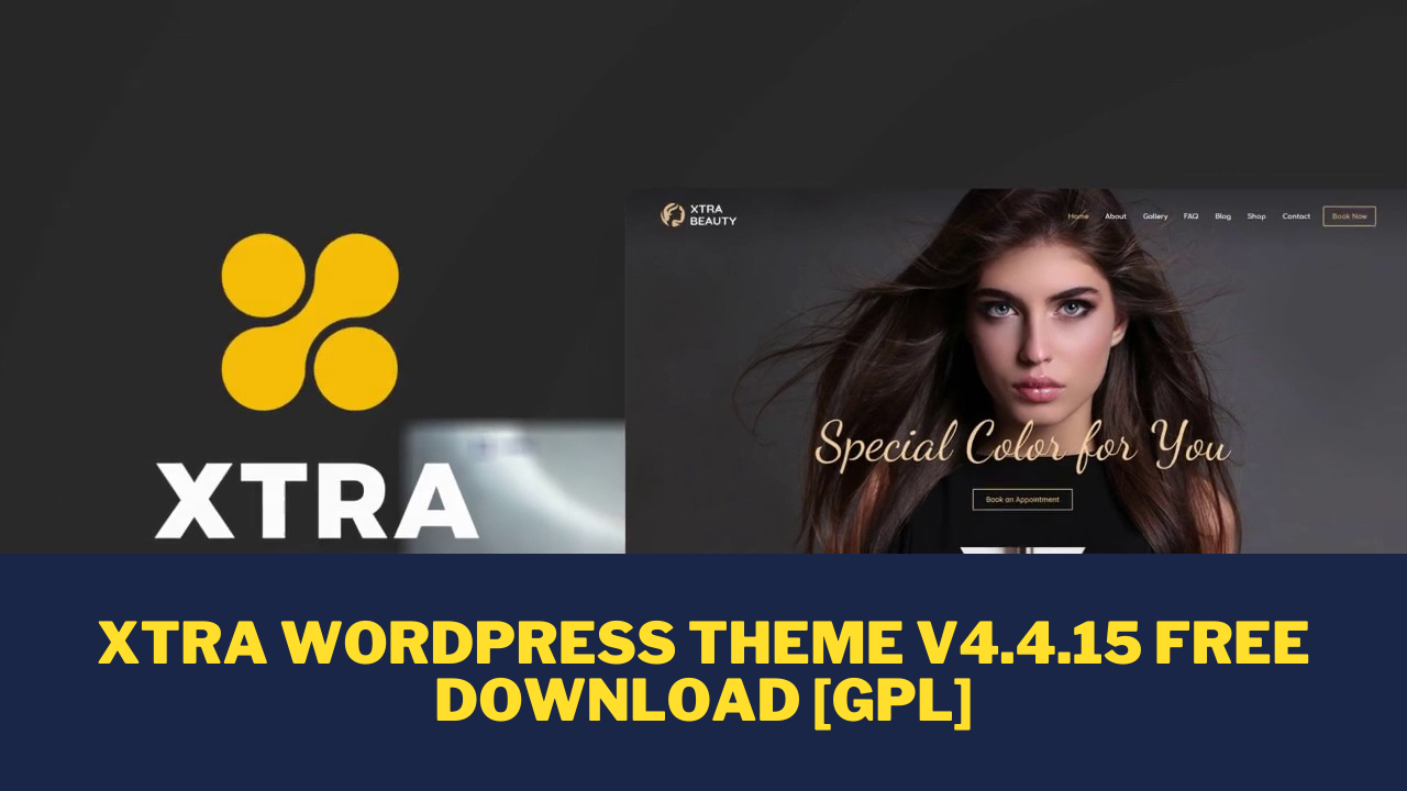 Xtra WordPress Theme v4.4.15 Free Download [GPL]