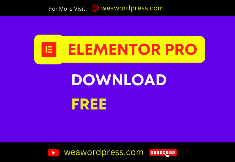 Elementor Pro Free Download